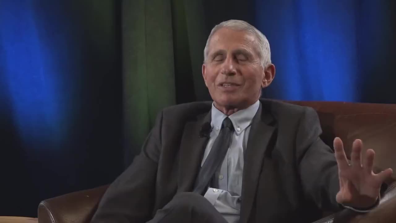 Fauci referred to himself as the literal embodiment of “science"