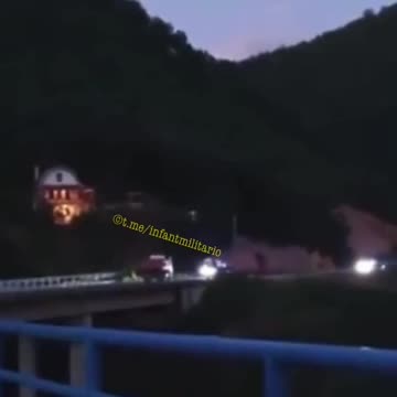 The first reliable video of shooting on the border between Serbians and Kosovo police