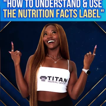 “How to understand & use the Nutrition Facts label” article in our #TitanMedical Weekly #Newsletter!