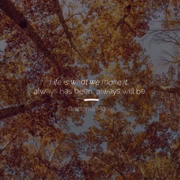 Life is What We Make It