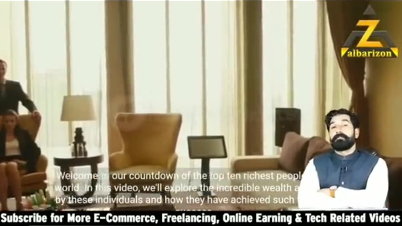 Online earnings video