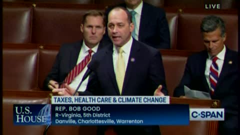 🔥🔥 Rep. Good: "There is no climate crisis. It is a hoax."