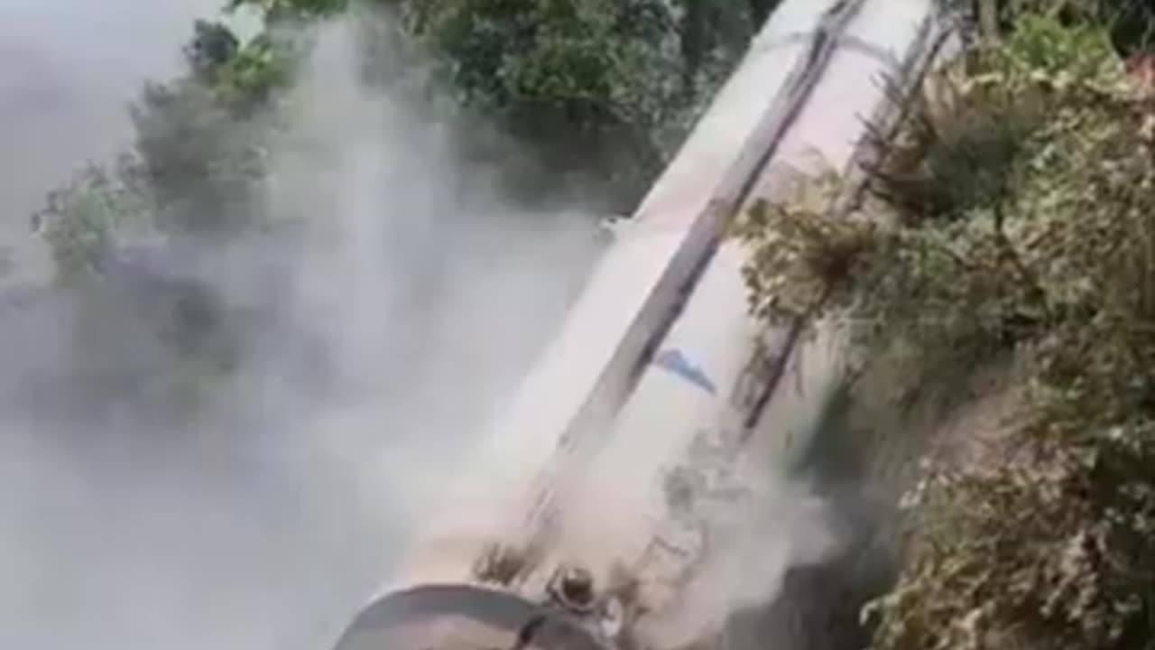 Booster Dropped On Village In China