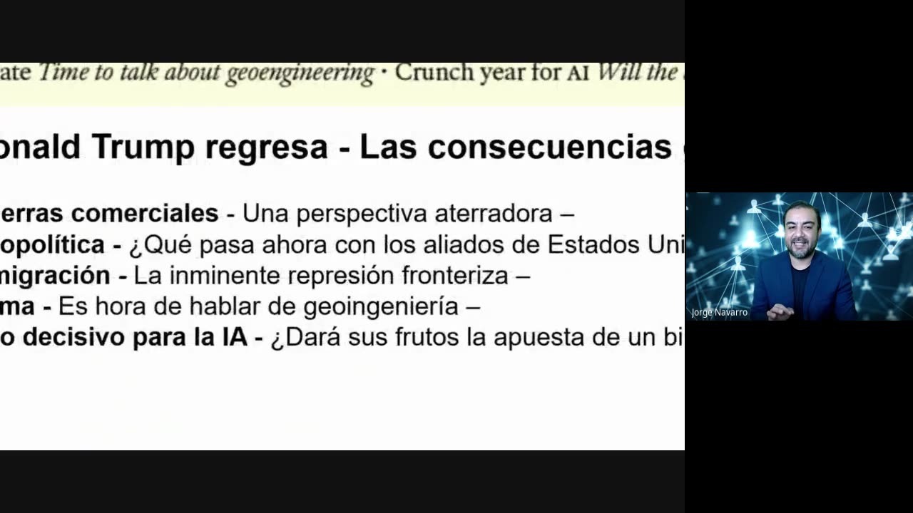 Dr Fredy Portillo y sus amigos de Costa Rica en Geopolítica Anti-Woke 261124