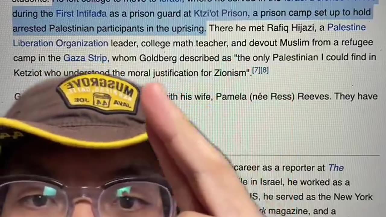 Jeffrey Goldberg, Atlantic's Editor-in-Chief who compared Trump to Hitler, was an IDF prison guard