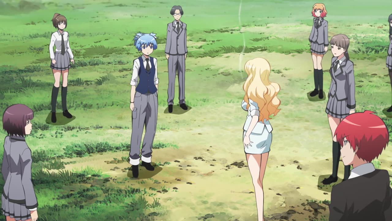 Assassination Classroom - S01E04 (Dub) Akabane; Karma Says Professor B__ch To Irina Jelavić