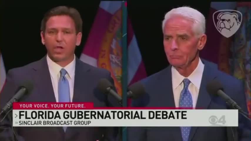 Crist tries out new attack at debate, DeSantis makes him REGRET IT