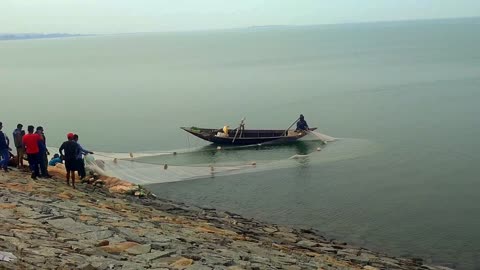 Mahanadi caching fish 🐠🐋🐟