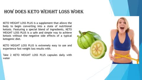 keto weight loss plus tablets