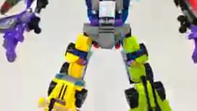 Bruticus Combiner Speed Build Qman 14046 in 1How to make Robot Lego Transformers