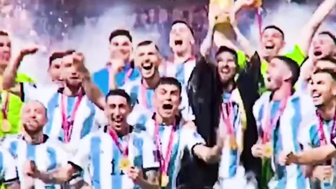 Messi world cup winning moments 🏆