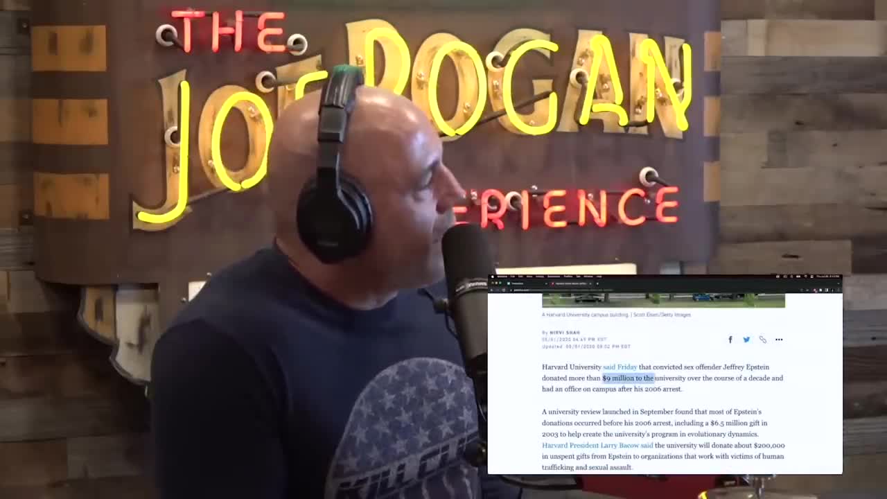 Epstein's Harvard Connection & Ghislaine's List