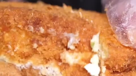 Fried cheese croquette toast _shorts