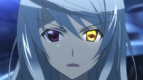 Infinite Stratos - Laura's yellow eye