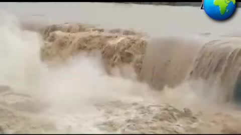 Biggest waterfall in india during rains| rainy