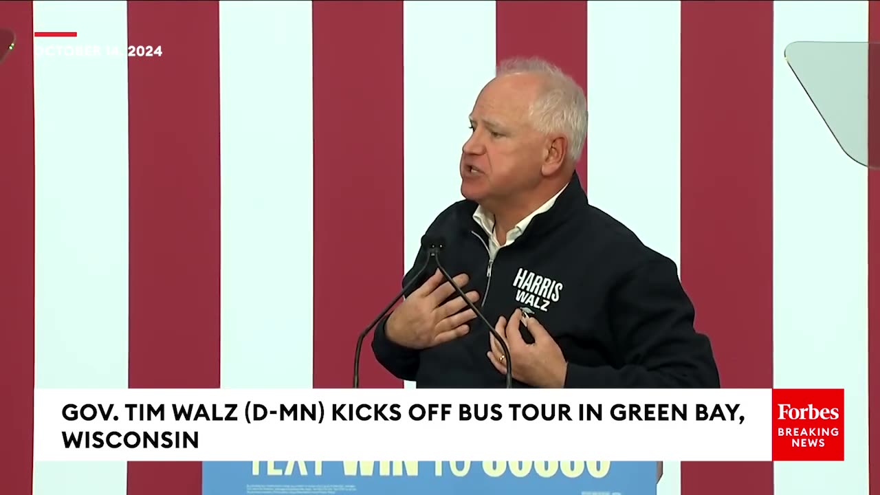 'When Workers Win, America Wins'- Tim Walz Touts Harris' Role In 'Most Pro-Labor Administration'