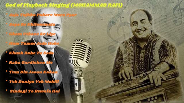 God of playback singing| Md Rafi Sad songs| Heart-touching collection of songs