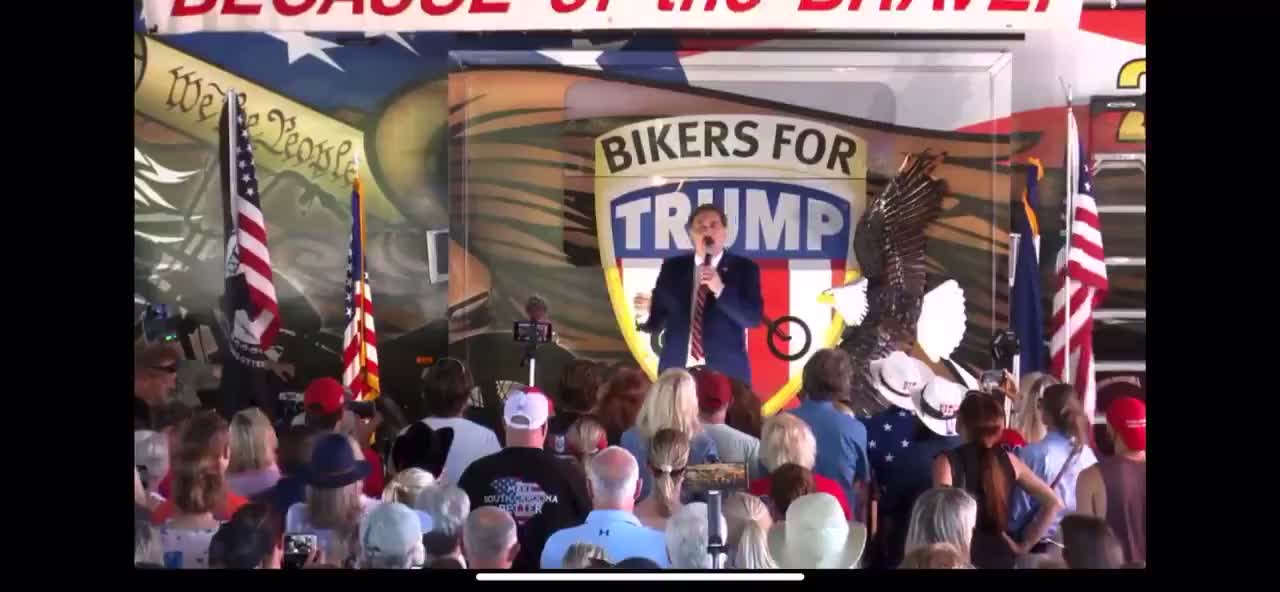 Mike Lindell At Biker's For Trump Mother's Day Rally!