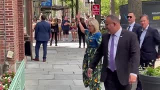 Jill Biden Takes Time To Thank Protestors Who SHAME Her Husband