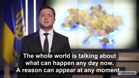 Video from the president of Ukraine is Heart breaking, 😭😭😭😭