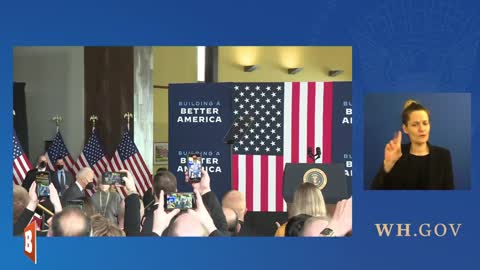 LIVE: President Biden Speaking on Infrastructure…