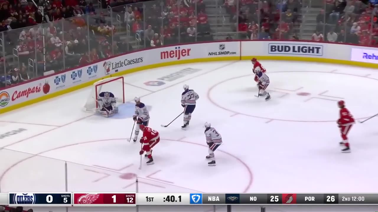 NHL Detroit Red Wings vs Edmonton Oilers 27/10/24