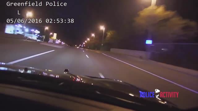 High Speed Police Chase Of Stolen Car Ends With PIT Maneuver At 100mph