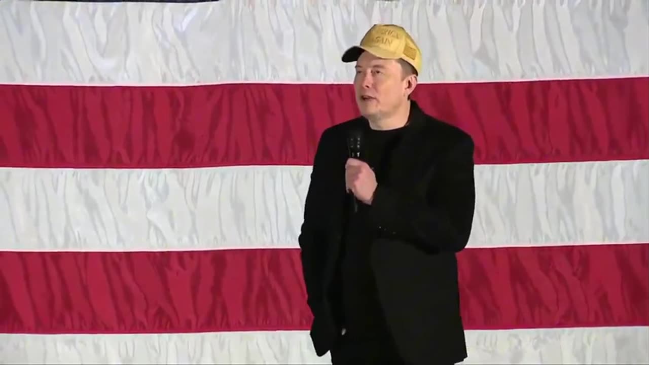 Elon Musk Holds A Town Hall In Folsom, Pennsylvania (October 17, 2024)