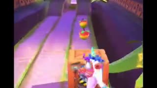 Unicorn Crash Bandicoot Skin Gameplay - Crash Bandicoot: On The Run!