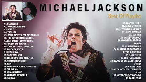 The Best Song Of MichaelJackson - MichaelJackson Greatest Hits Full Album 2024