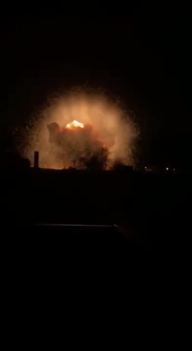 Eyewitnesses report that a missile attack was carried out on the airport in Zaporizhia