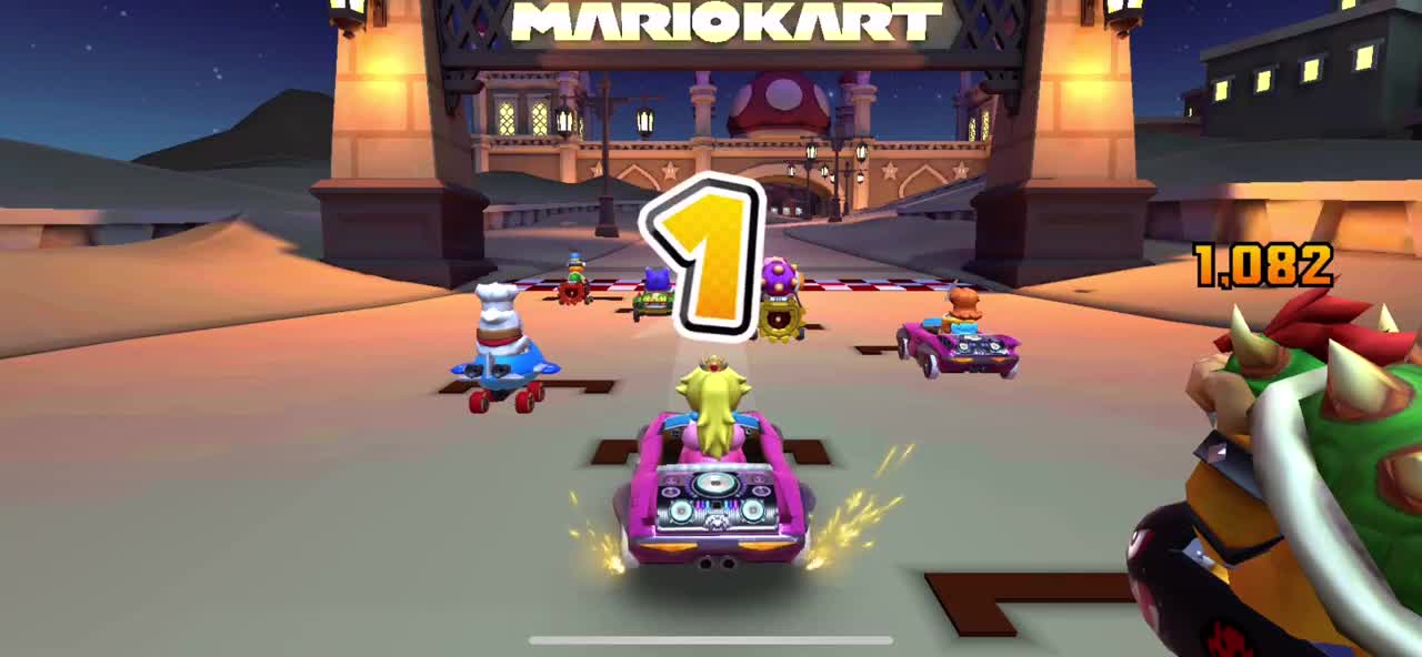 Mario Kart Tour - Badwagon Kart Gameplay (Tier Shop Reward Cat Tour)