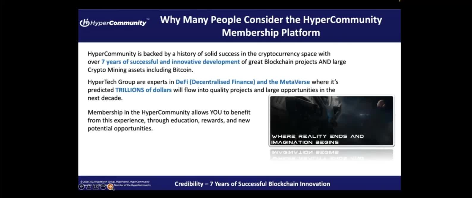 HyperCommunity 2.0 Membership Presentation