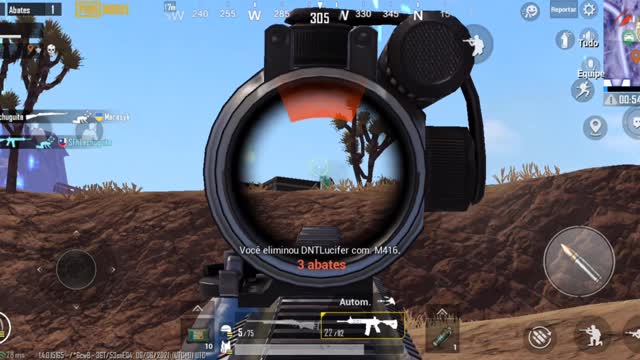 Spray M416 2x || PUBG MOBILE