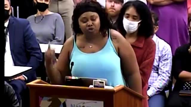 INCREDIBLE: Fired Up Mom ROASTS School Board Over Antifa Teacher!