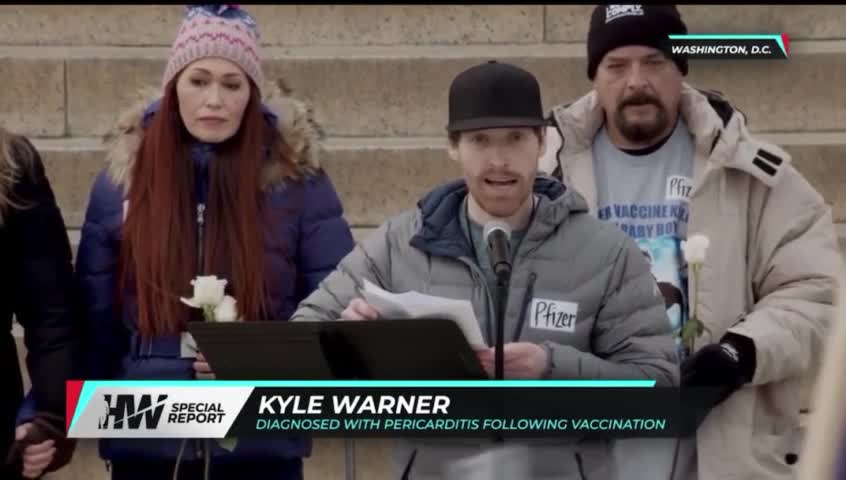 Defeat The Mandates Rally in D.C. - Kyle Warner on COVID Vaccines Injuring and Killing People