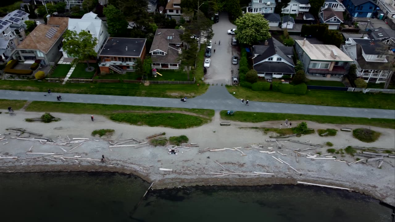 Beautiful Evening At Crescent Beach - Drone Video - Vancouver