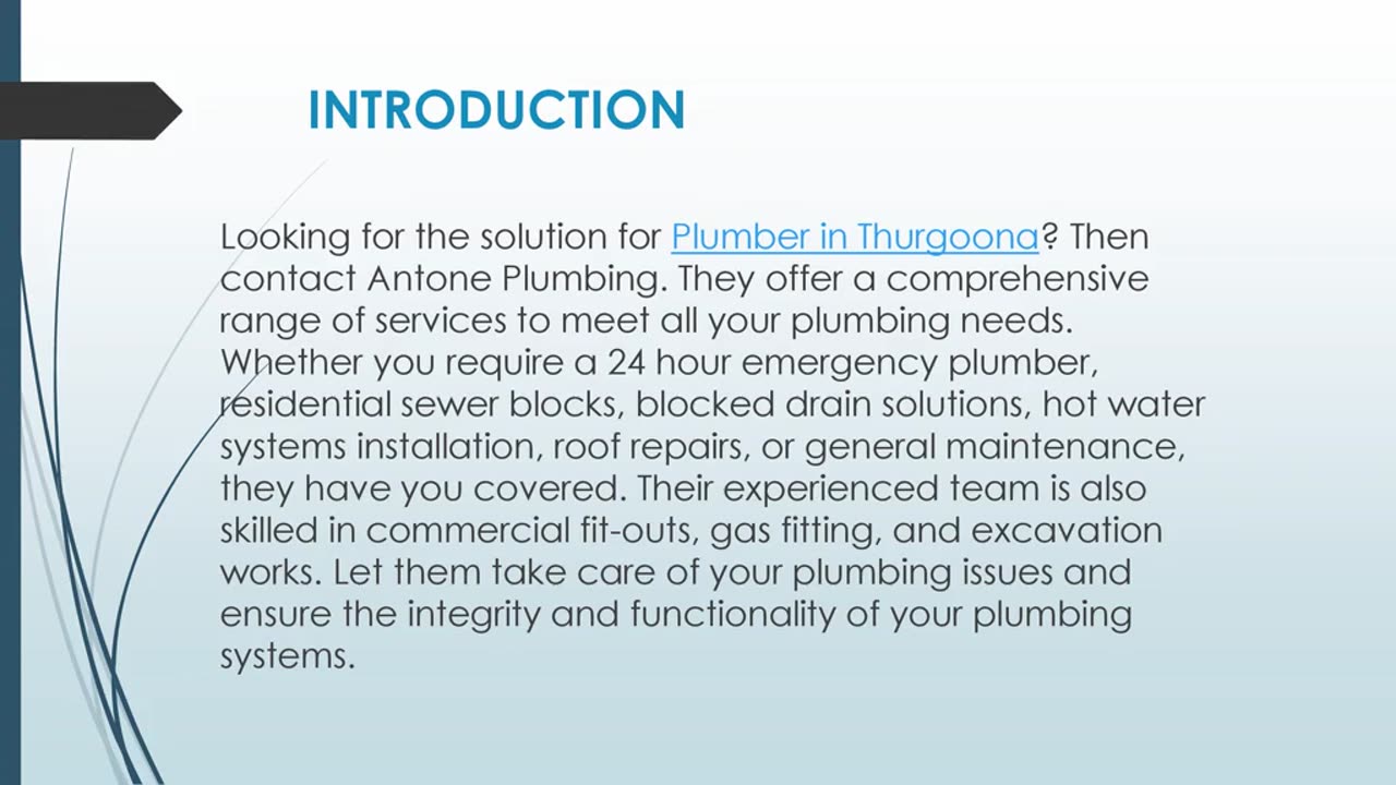 Best Plumber in Thurgoona