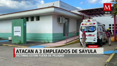 En Veracruz, ataca a balazos a 3 empleados del ayuntamiento de Sayula