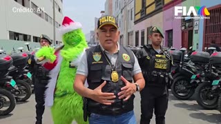 "El Grinch" desmantela banda criminal: El disfraz perfecto para un operativo Navideño