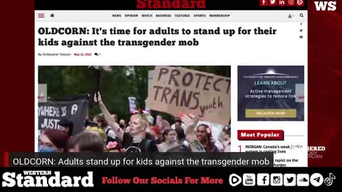 OPINION: It's time for adults to stand up for their kids against the transgender mob.
