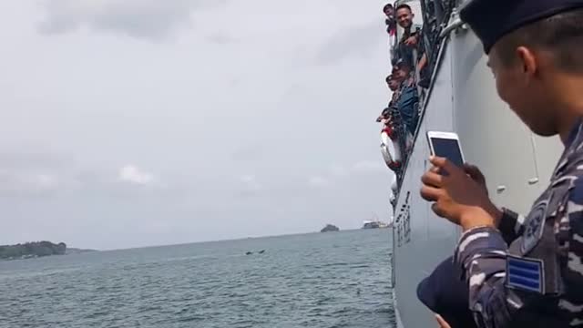 Tradisi naik pangkat prajurit TNI AL