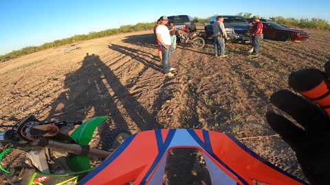 Dirt bike riding in pecos