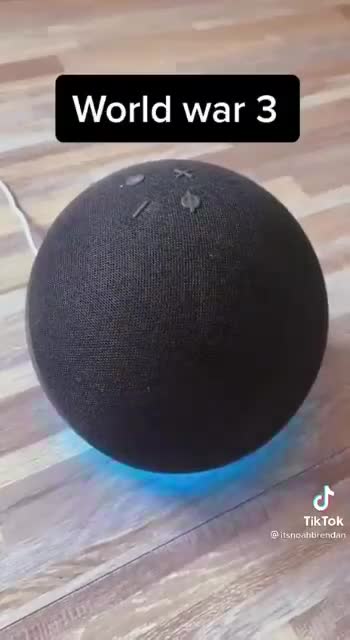 Alexa reply at question : when WW3 will start ?