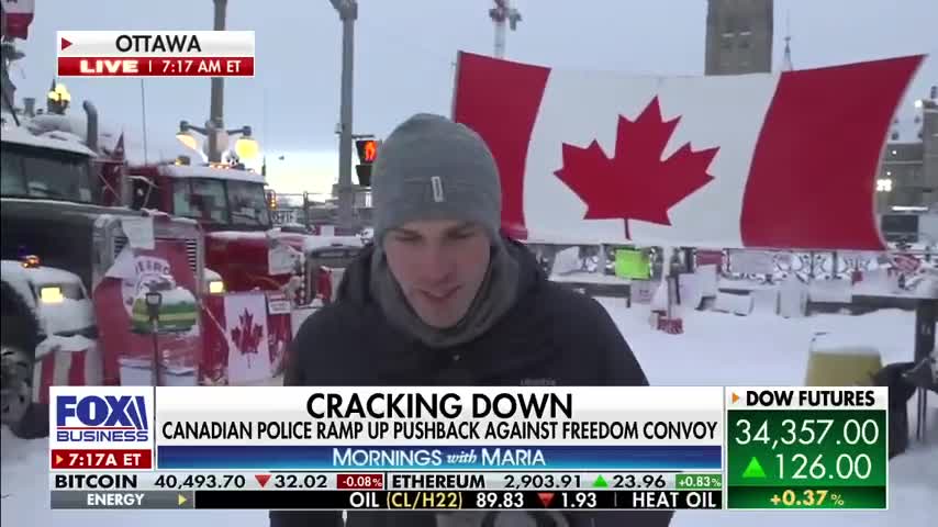 Canadian police ramp up pushback against Freedom Convoy