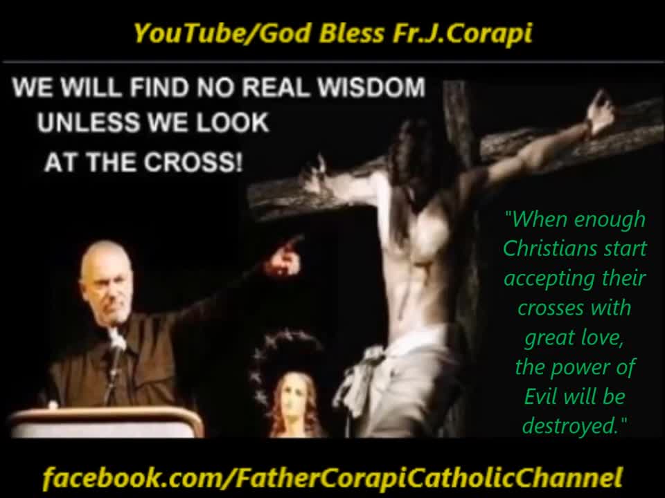 "Our Best Weapon to Fight this Christian Persecution is the CROSS OF CHRIST"