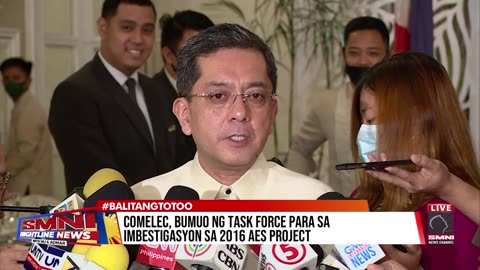 COMELEC, bumuo ng task force para sa imbestigasyon sa 20 AES project