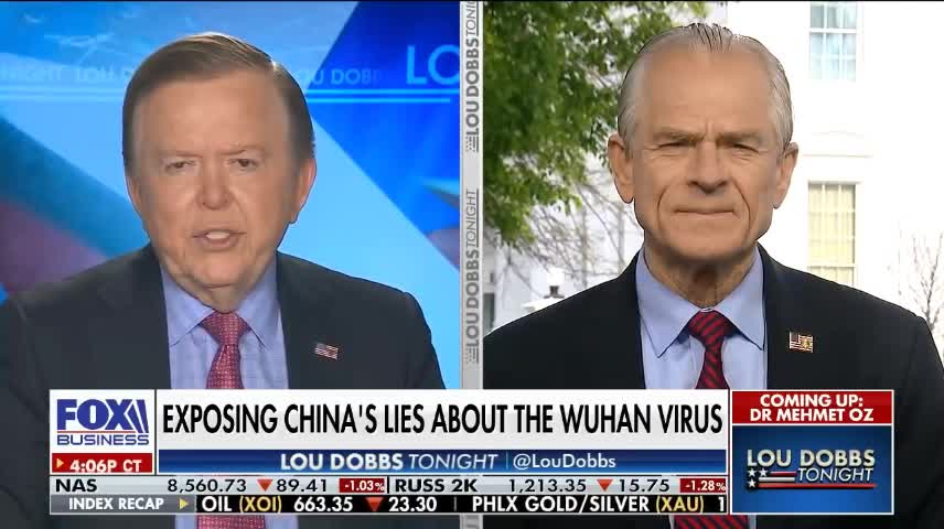 Peter Navarro: China ‘hoarded’ medical gear while hiding coronavirus