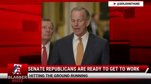 Senate Republicans Are Ready To Get To Work