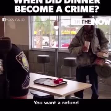 McDonalds hates Homeless People! 😡